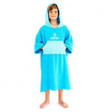 Poncho Surf Surf Logic Cyan Turquoise